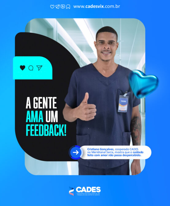 Cooperado CADES se destaca em plantão no Meridional Serra